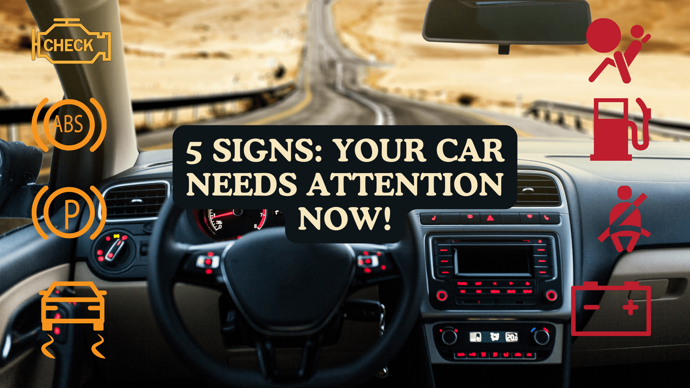 5 Signs Your Car Needs Immediate Attention!